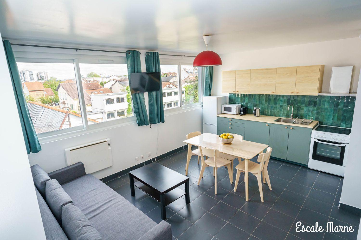 Escale-Marne Fr - 202 - Free Parking - Free Luggage Storage - All Equipped - Linen Included - Washing Machine - 10Mn Walk Metro 8 - Rer A - Panoramic View - From 1 To 14 Guests Maisons-Alfort Dış mekan fotoğraf