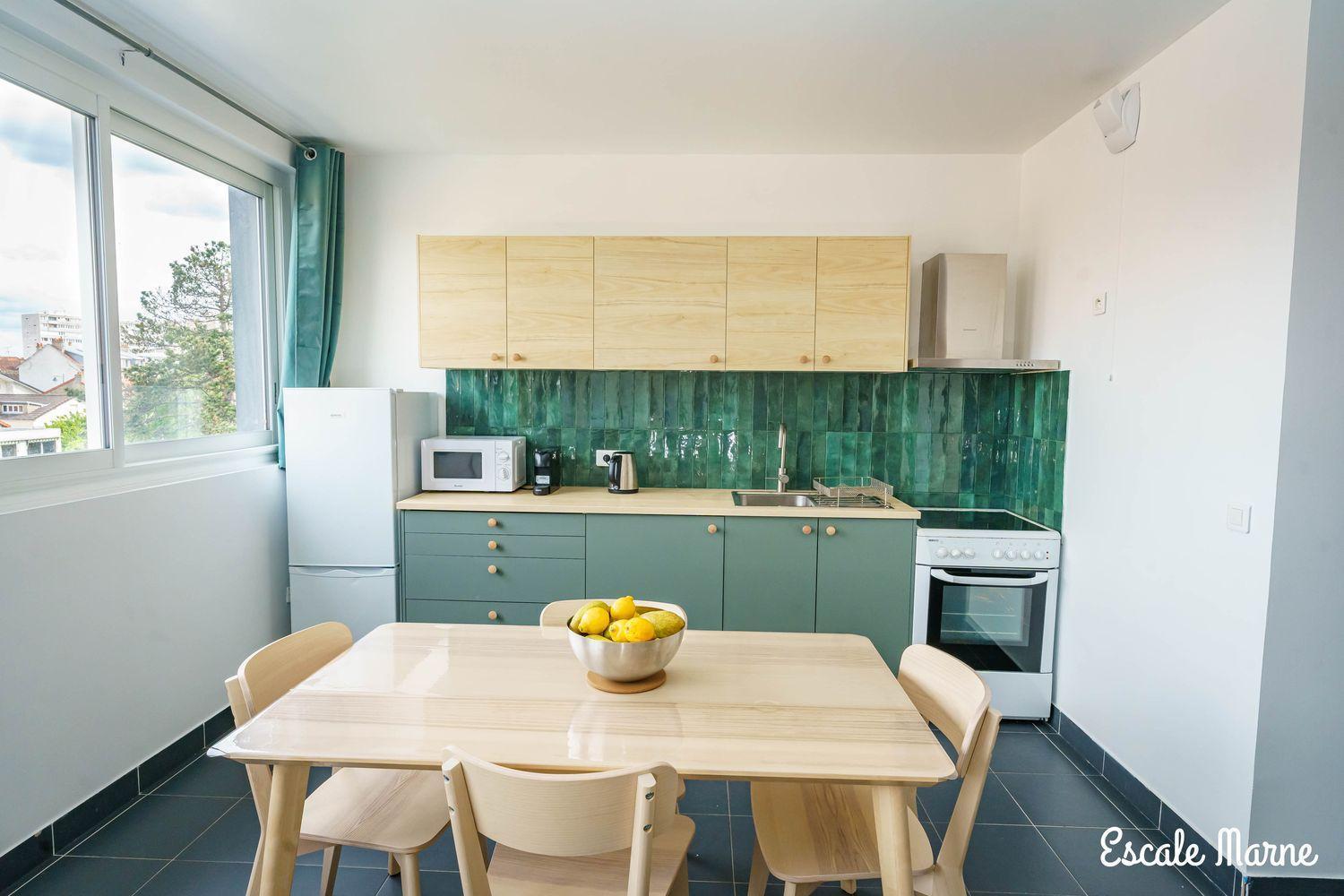 Escale-Marne Fr - 202 - Free Parking - Free Luggage Storage - All Equipped - Linen Included - Washing Machine - 10Mn Walk Metro 8 - Rer A - Panoramic View - From 1 To 14 Guests Maisons-Alfort Dış mekan fotoğraf