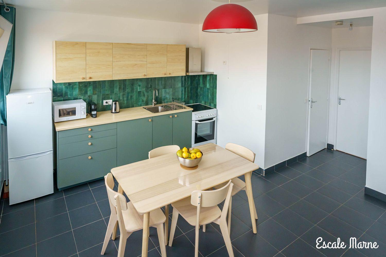 Escale-Marne Fr - 202 - Free Parking - Free Luggage Storage - All Equipped - Linen Included - Washing Machine - 10Mn Walk Metro 8 - Rer A - Panoramic View - From 1 To 14 Guests Maisons-Alfort Dış mekan fotoğraf