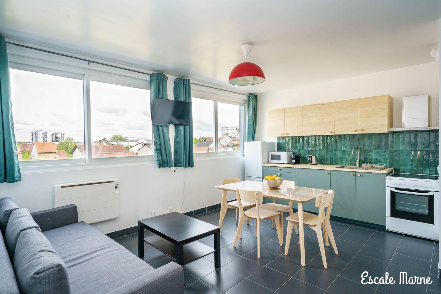 Escale-Marne Fr - 202 - Free Parking - Free Luggage Storage - All Equipped - Linen Included - Washing Machine - 10Mn Walk Metro 8 - Rer A - Panoramic View - From 1 To 14 Guests Maisons-Alfort Dış mekan fotoğraf