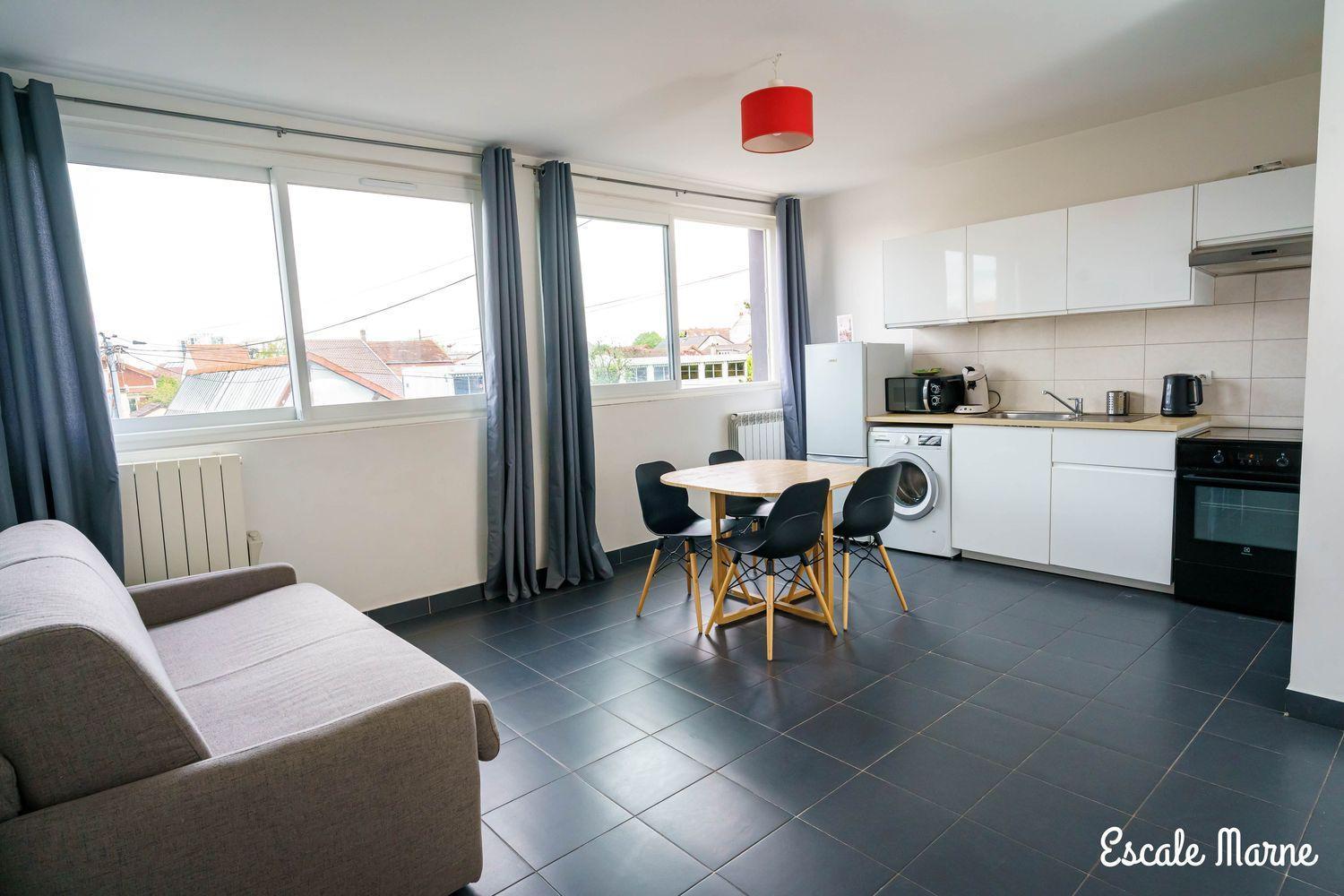 Escale-Marne Fr - 202 - Free Parking - Free Luggage Storage - All Equipped - Linen Included - Washing Machine - 10Mn Walk Metro 8 - Rer A - Panoramic View - From 1 To 14 Guests Maisons-Alfort Oda fotoğraf