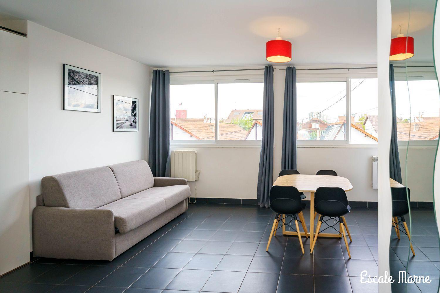 Escale-Marne Fr - 202 - Free Parking - Free Luggage Storage - All Equipped - Linen Included - Washing Machine - 10Mn Walk Metro 8 - Rer A - Panoramic View - From 1 To 14 Guests Maisons-Alfort Oda fotoğraf