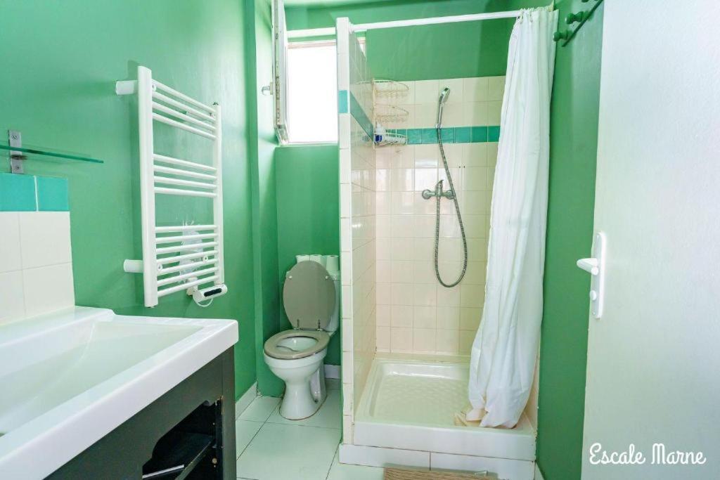 Escale-Marne Fr - 202 - Free Parking - Free Luggage Storage - All Equipped - Linen Included - Washing Machine - 10Mn Walk Metro 8 - Rer A - Panoramic View - From 1 To 14 Guests Maisons-Alfort Dış mekan fotoğraf