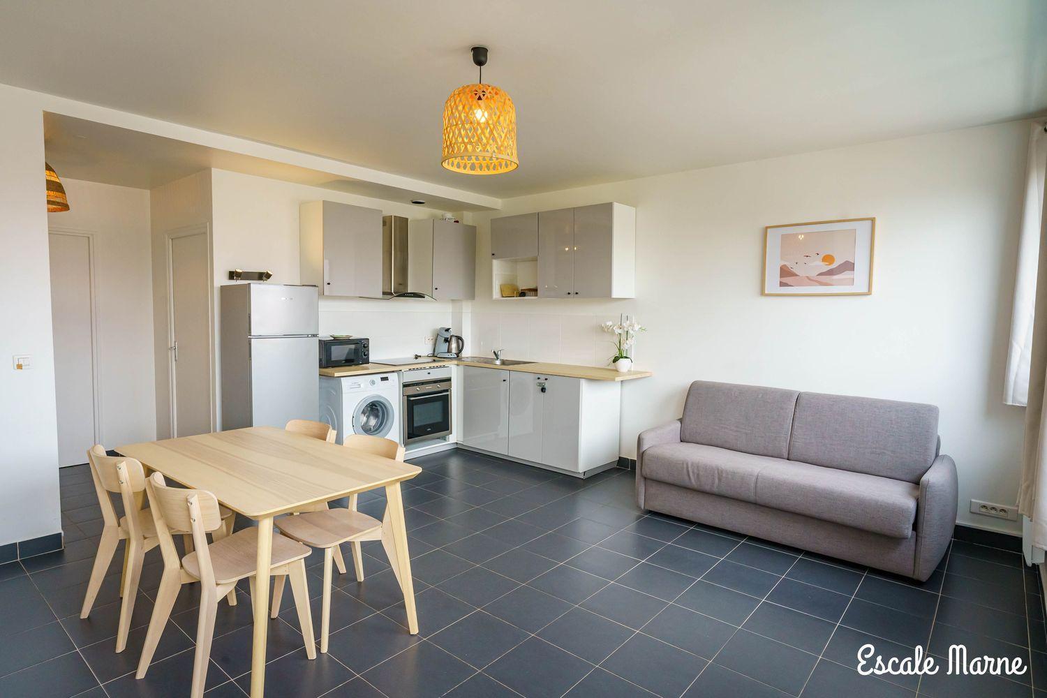 Escale-Marne Fr - 202 - Free Parking - Free Luggage Storage - All Equipped - Linen Included - Washing Machine - 10Mn Walk Metro 8 - Rer A - Panoramic View - From 1 To 14 Guests Maisons-Alfort Dış mekan fotoğraf